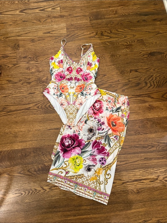 Camilla Other - Camilla Destiny Calling one piece swimsuit large and matching sarong OS